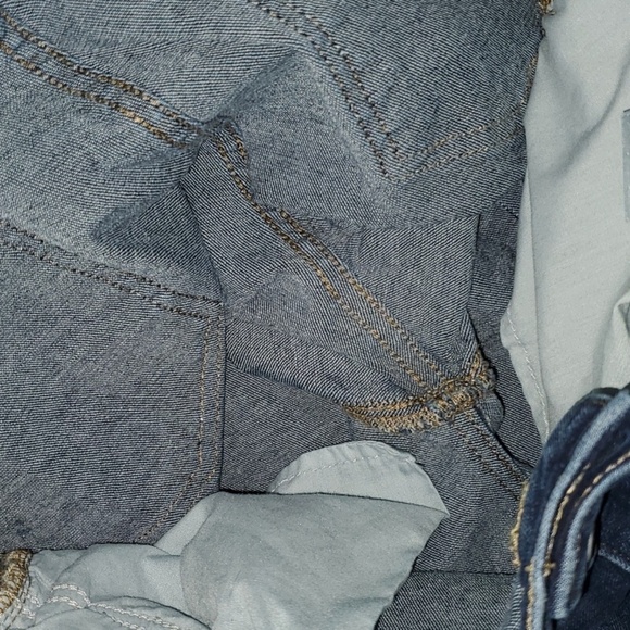 Old Navy jeans boys size 18 blue slim 360 stretch adjustable waist destroyed - Picture 9 of 12